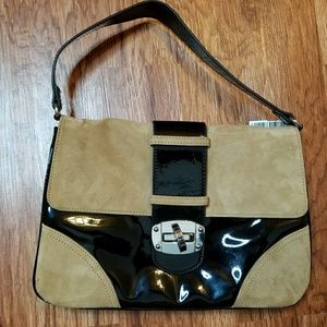 EUC Vegan Leather WHBM Handbag